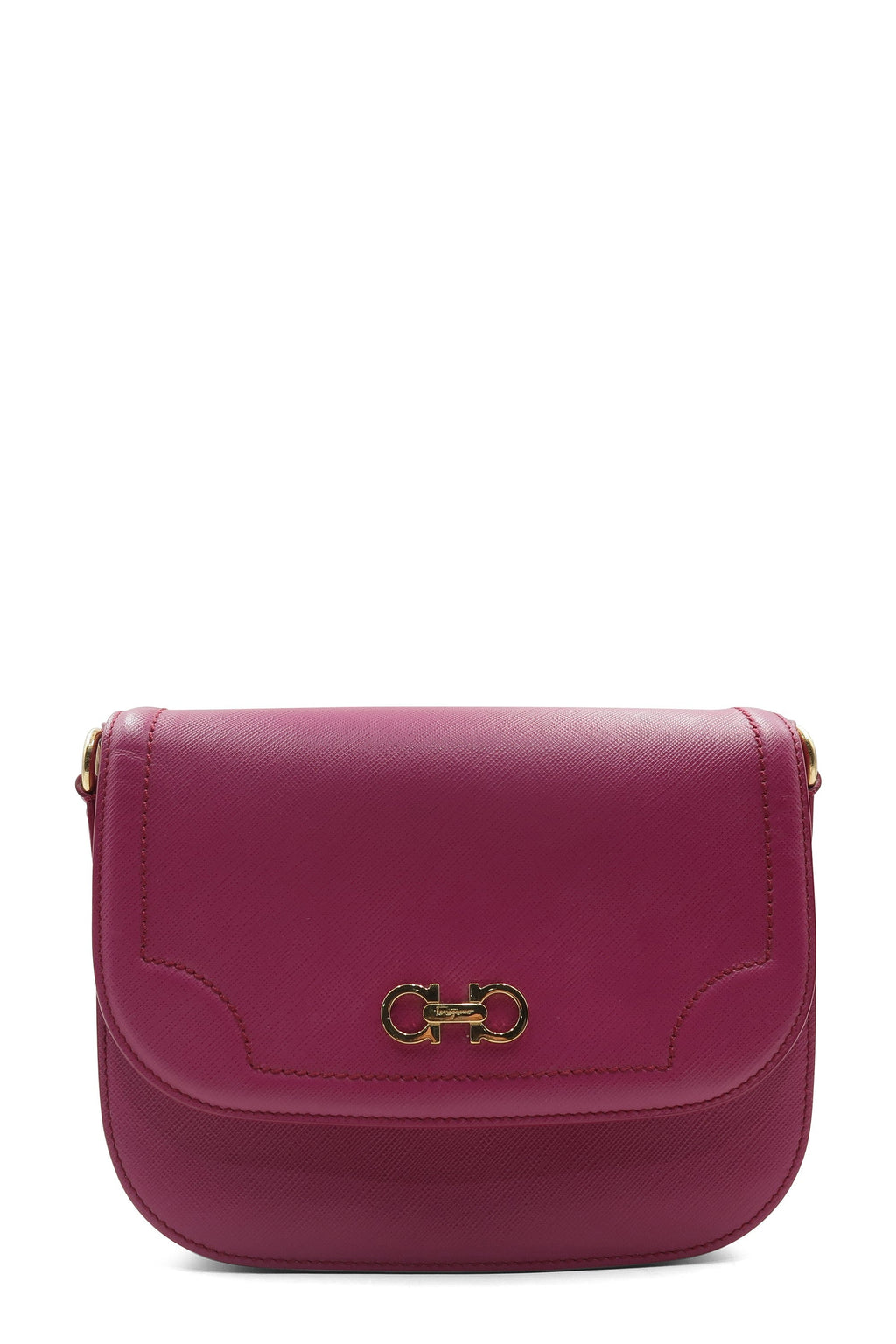 Double Gancio Shoulder Bag Fuchsia