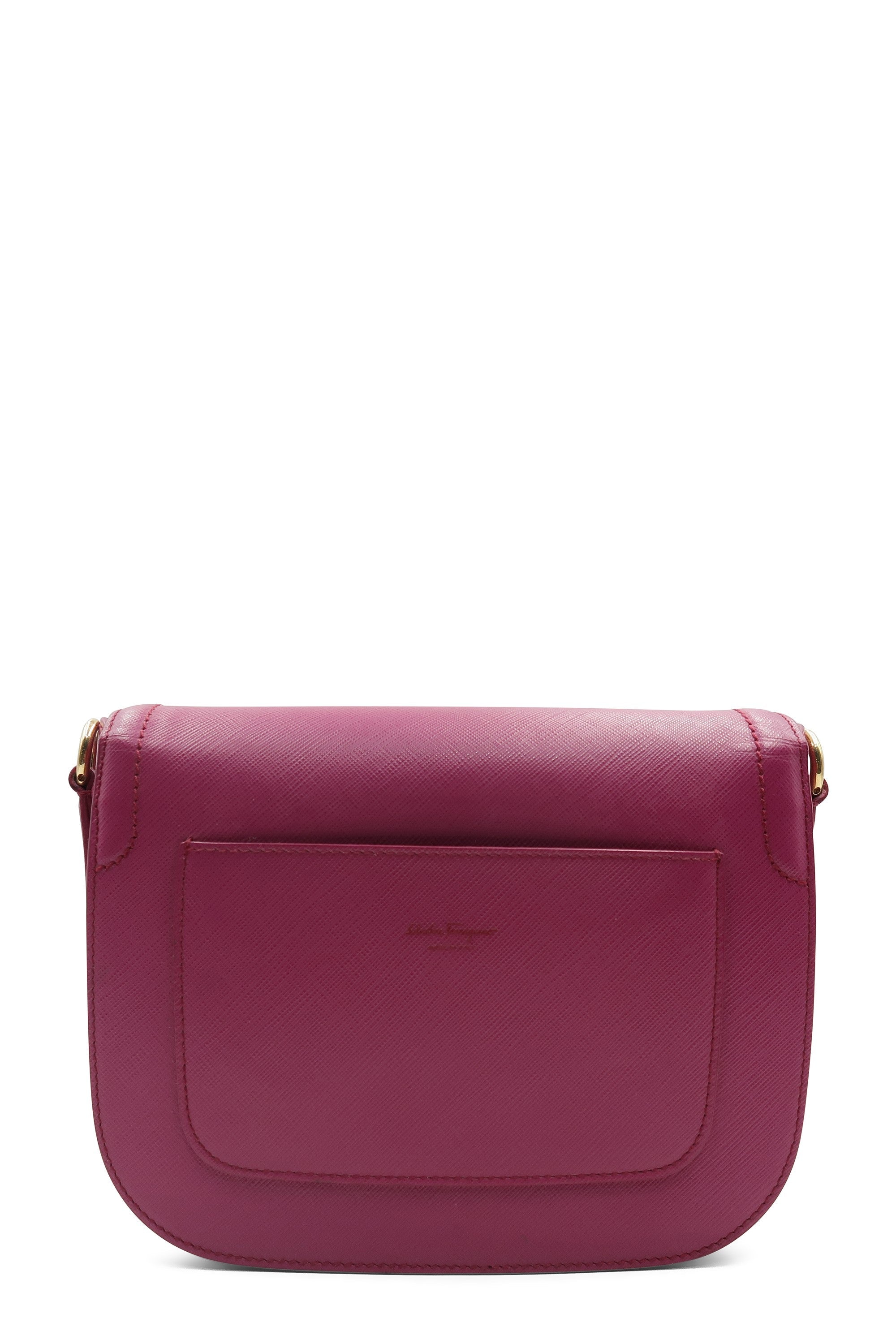 Double Gancio Shoulder Bag Fuchsia
