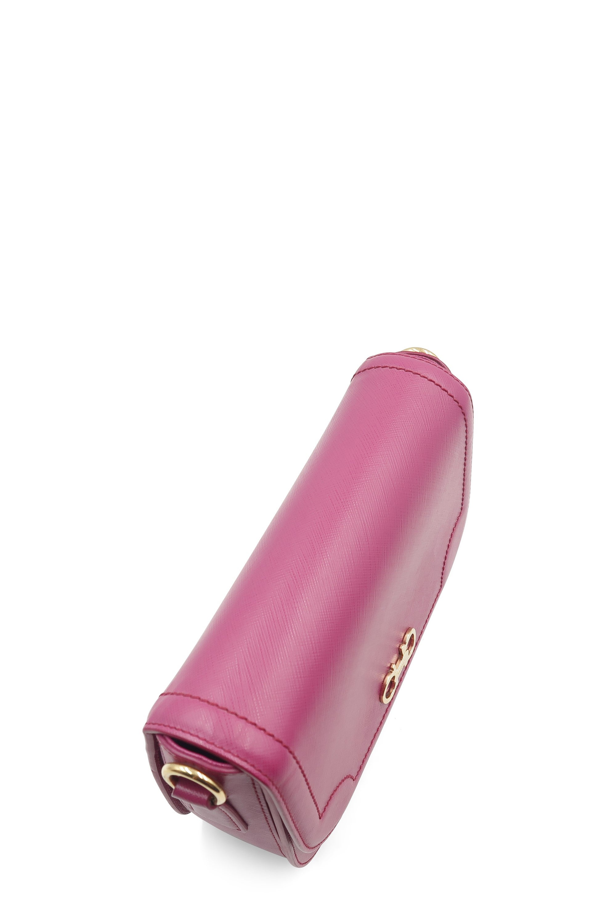 Double Gancio Shoulder Bag Fuchsia
