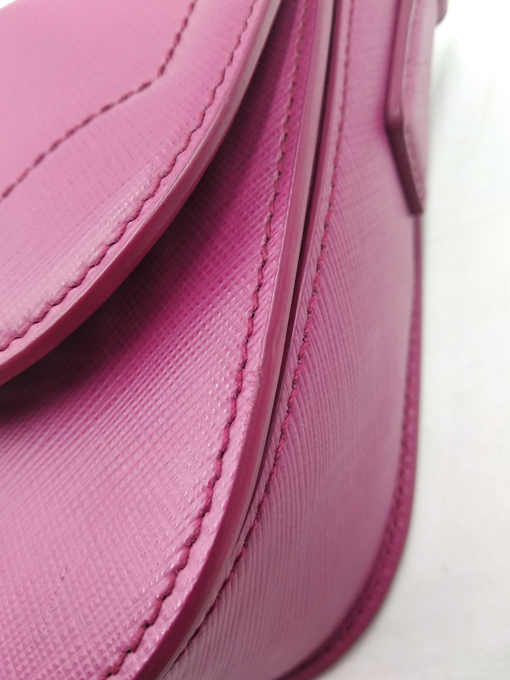 Double Gancio Shoulder Bag Fuchsia