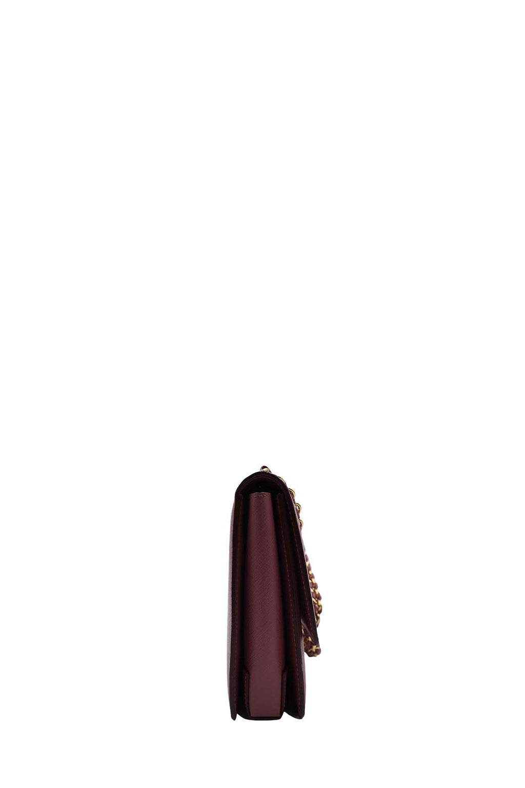 MeDiorum Ginny Vara Ribbon Safano Leather Crossbody Bag Pink