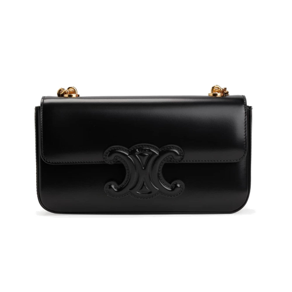 Chain shoulder bag cuir Triomphe