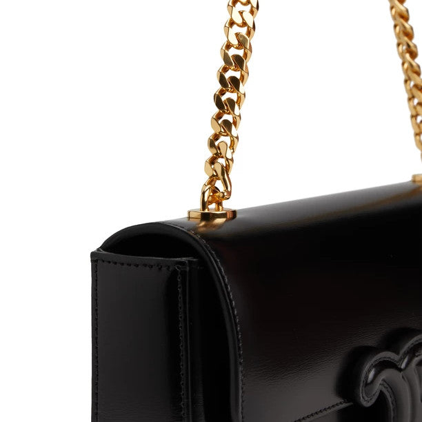 Chain shoulder bag cuir Triomphe