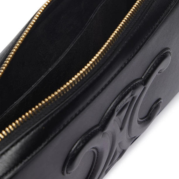 Camera shoulder bag cuir Triomphe