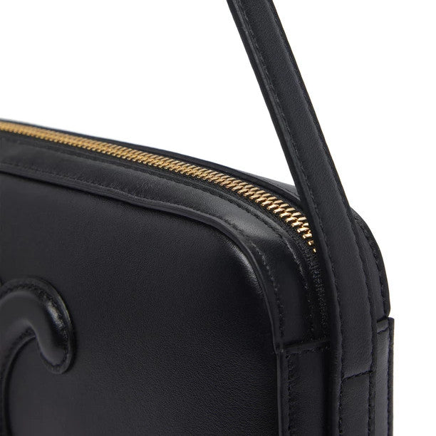 Camera shoulder bag cuir Triomphe