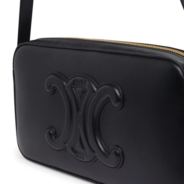 Camera shoulder bag cuir Triomphe