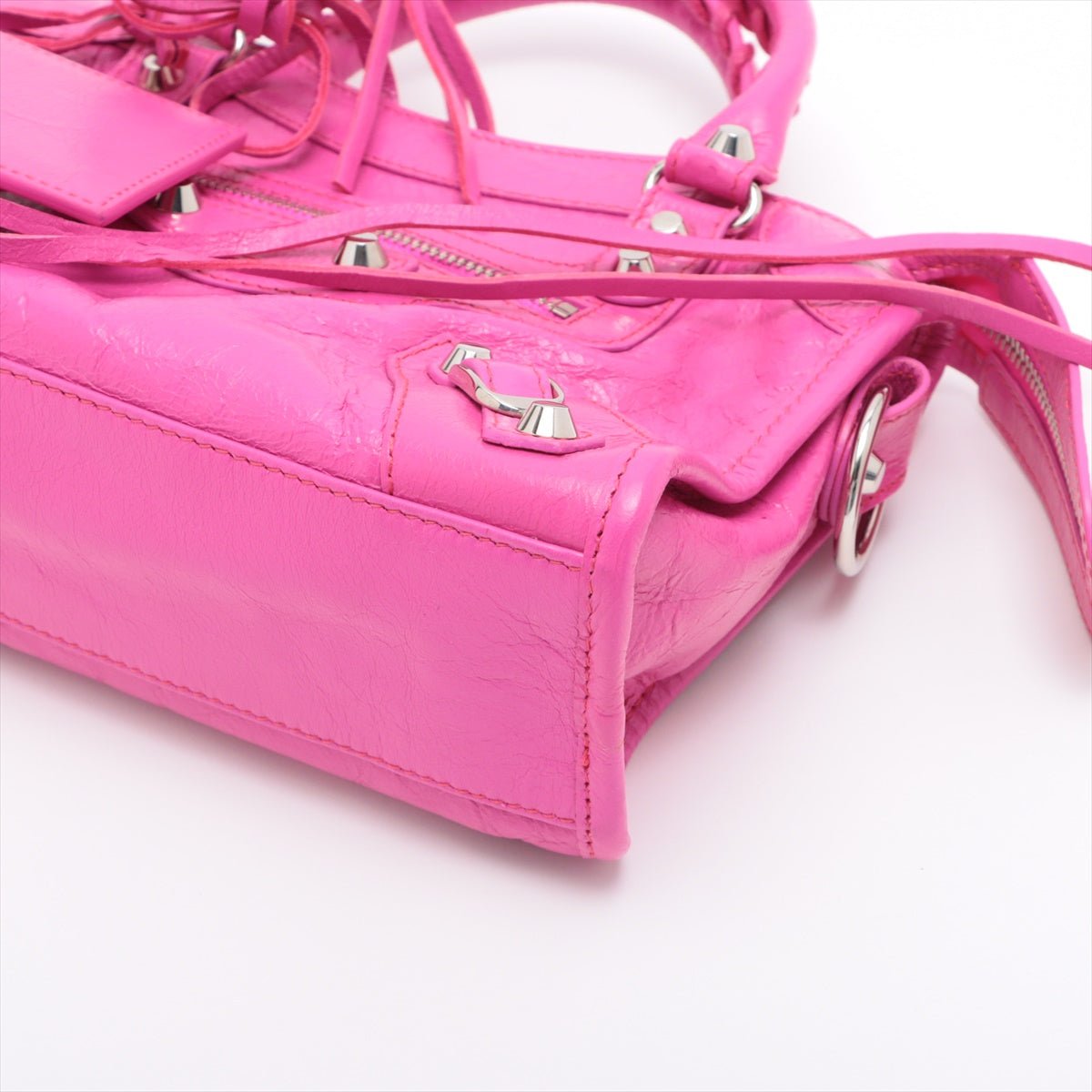 Classic Mini City 2way Pink Leather