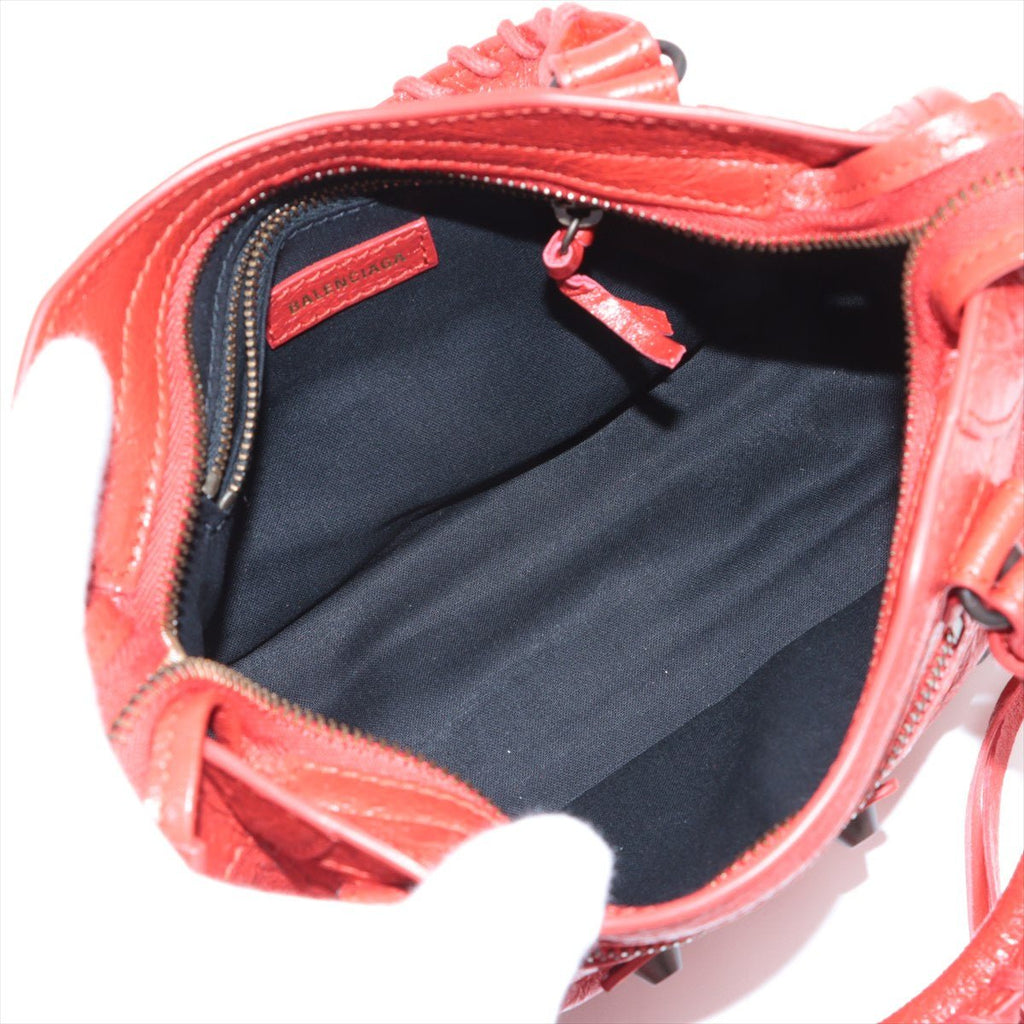 Classic Mini City 2way Red Leather