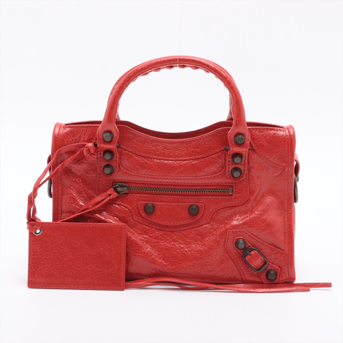 Classic Mini City 2way Red Leather