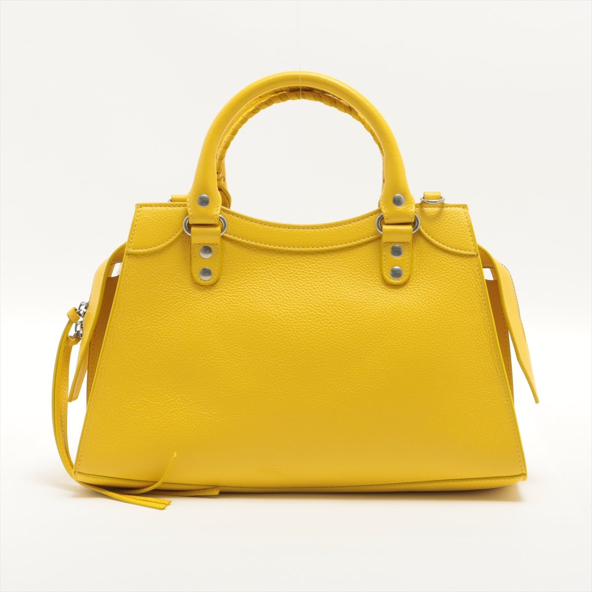 Neo Classic City Medium Leather Yellow Bag