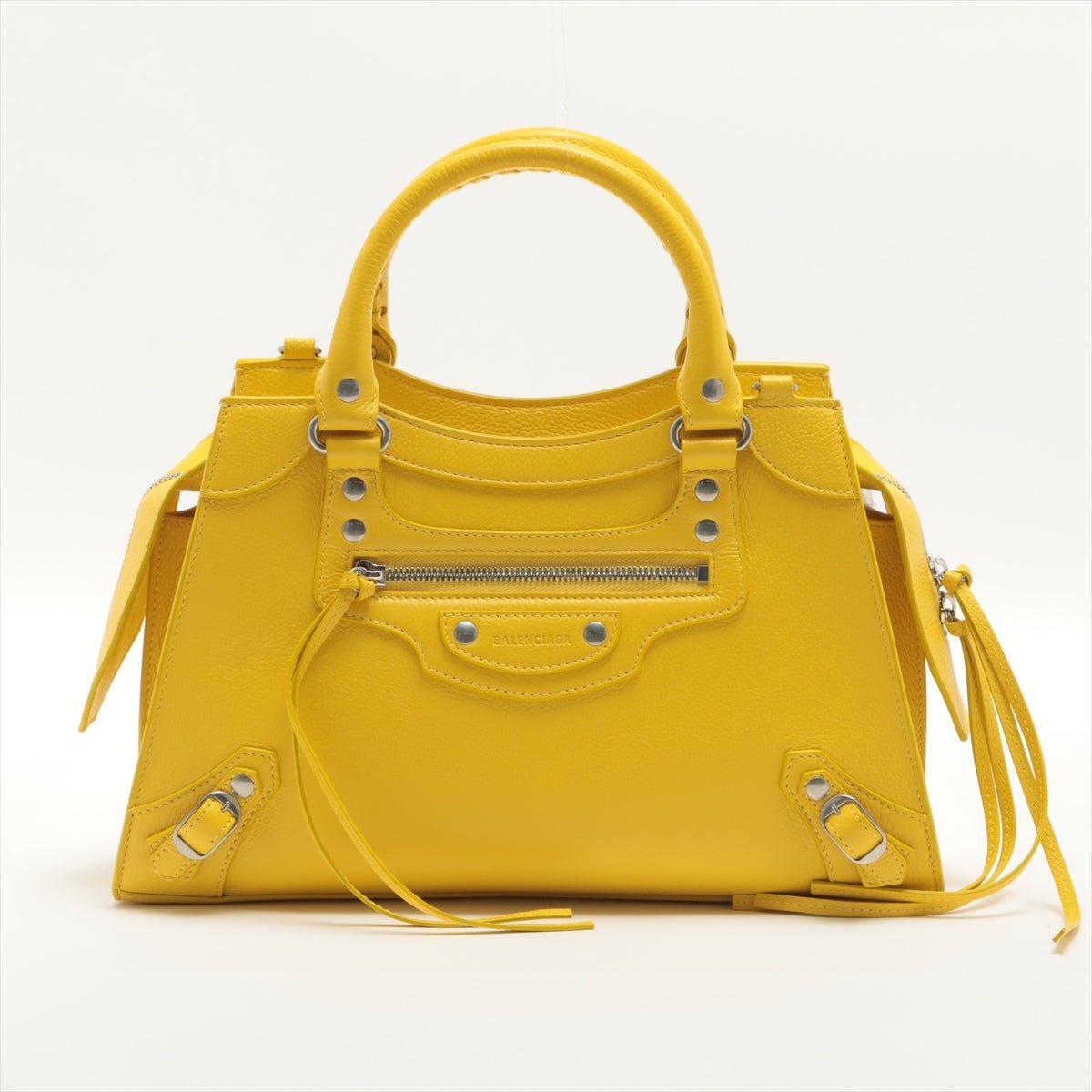 Neo Classic City Medium Leather Yellow Bag