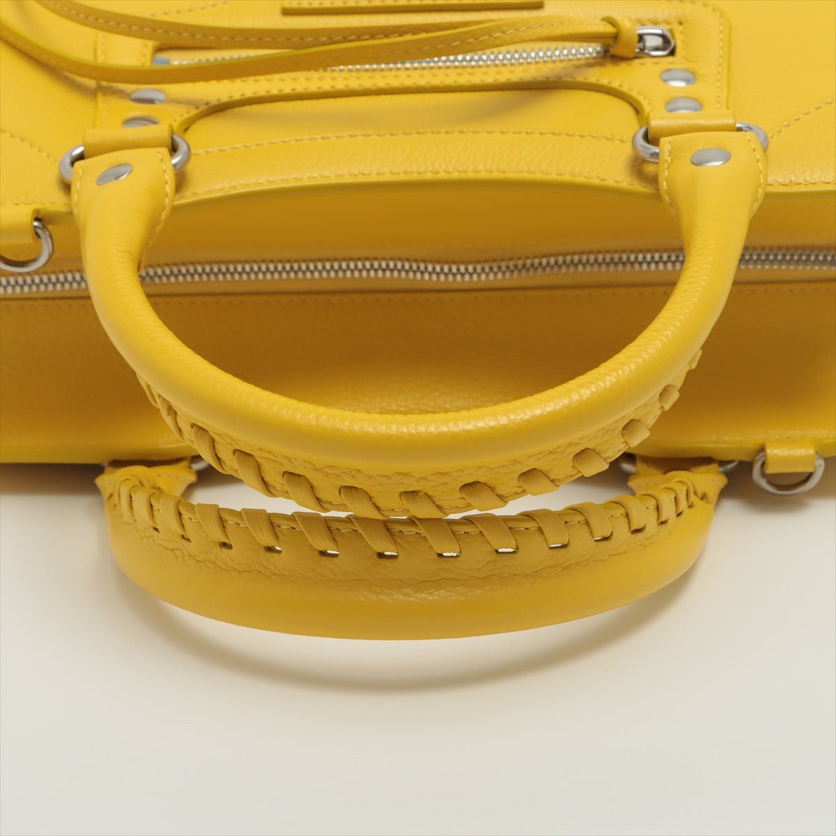 Neo Classic City Medium Leather Yellow Bag
