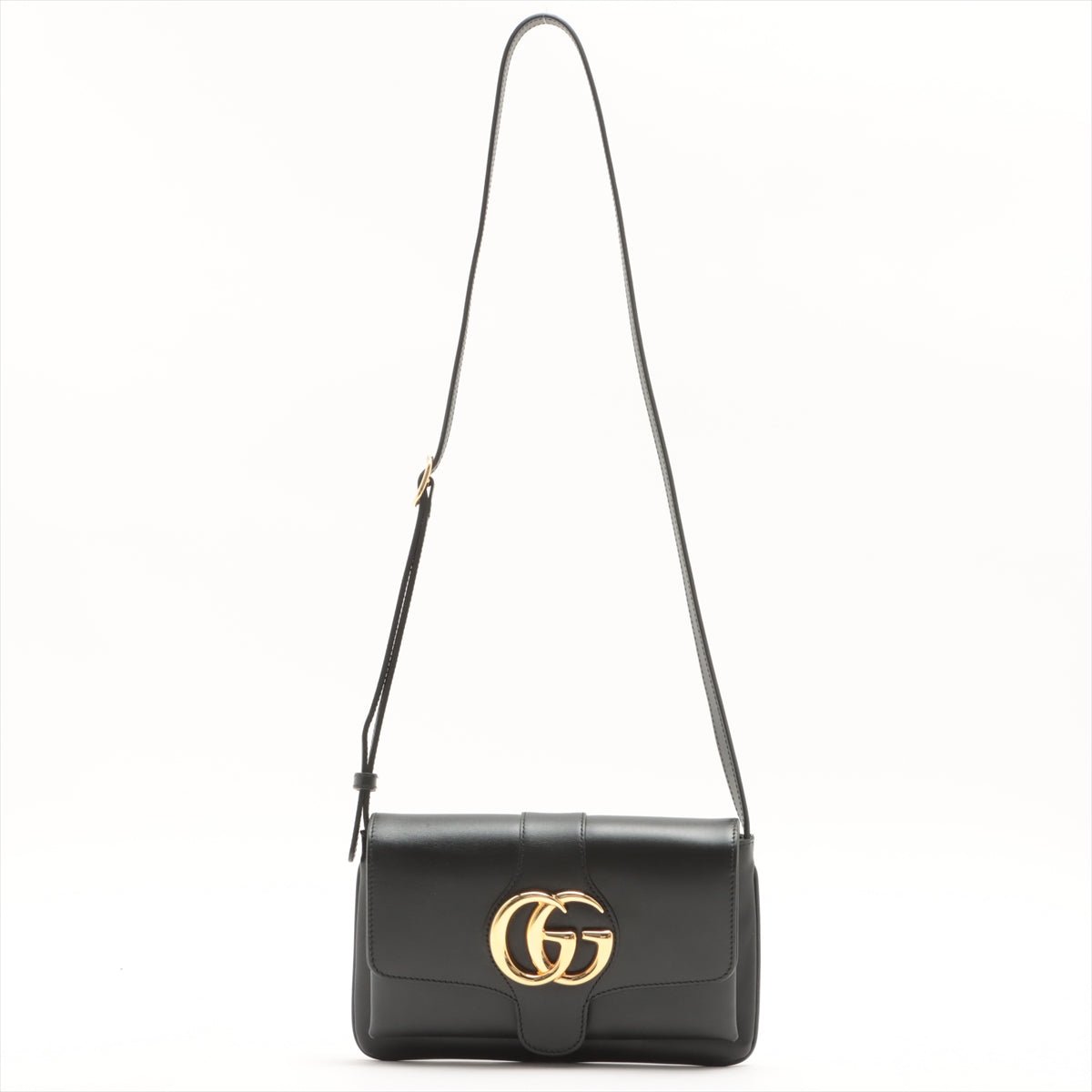 Arli Shoulder Bag Black Leather