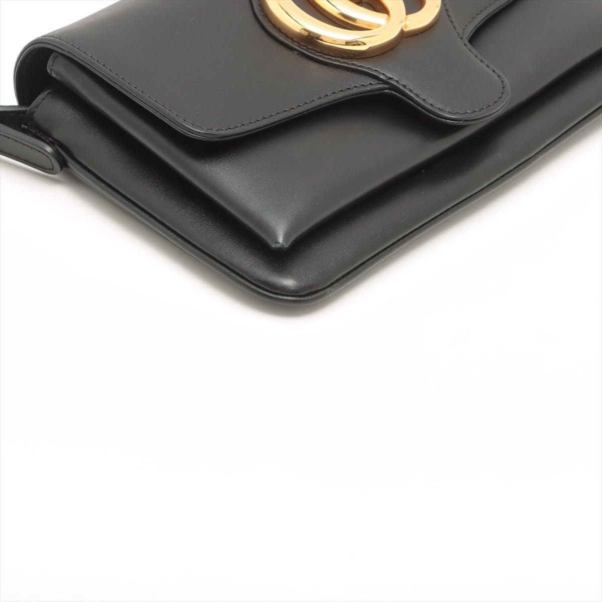 Arli Shoulder Bag Black Leather