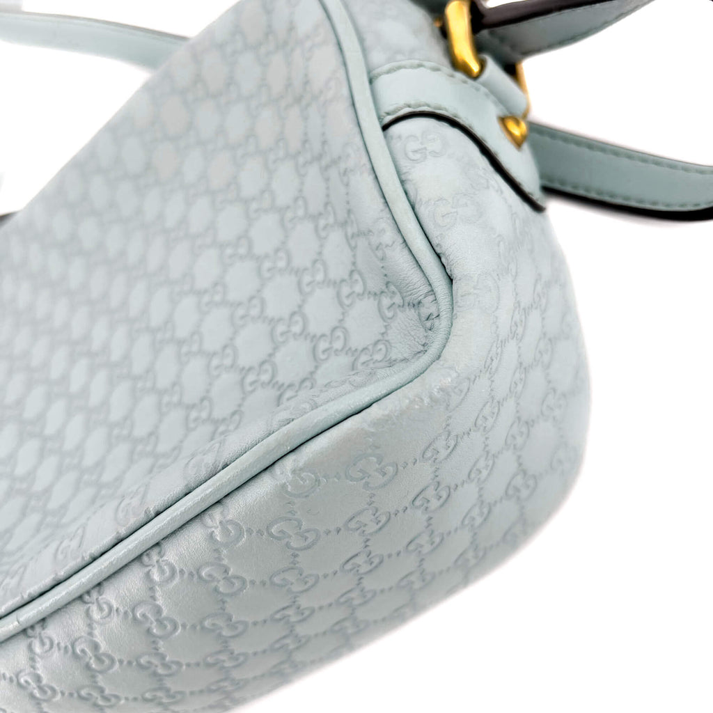 Bamboo Diorsco Green Leather Crossbody Bag