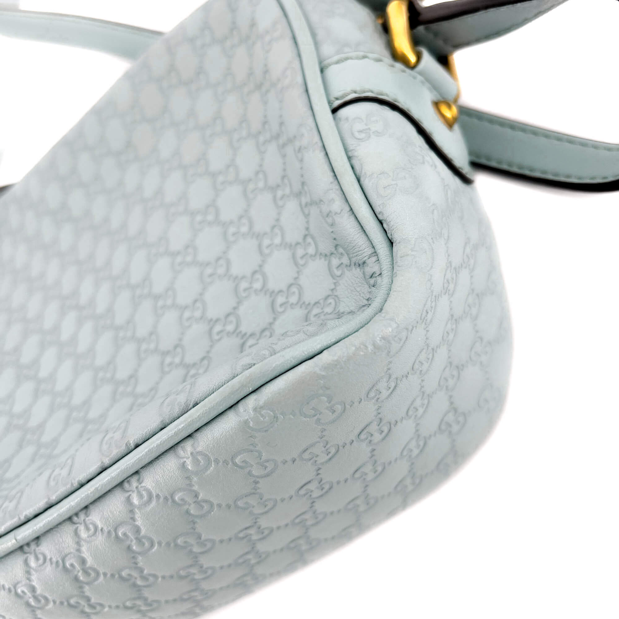 Bamboo Diorsco Green Leather Crossbody Bag