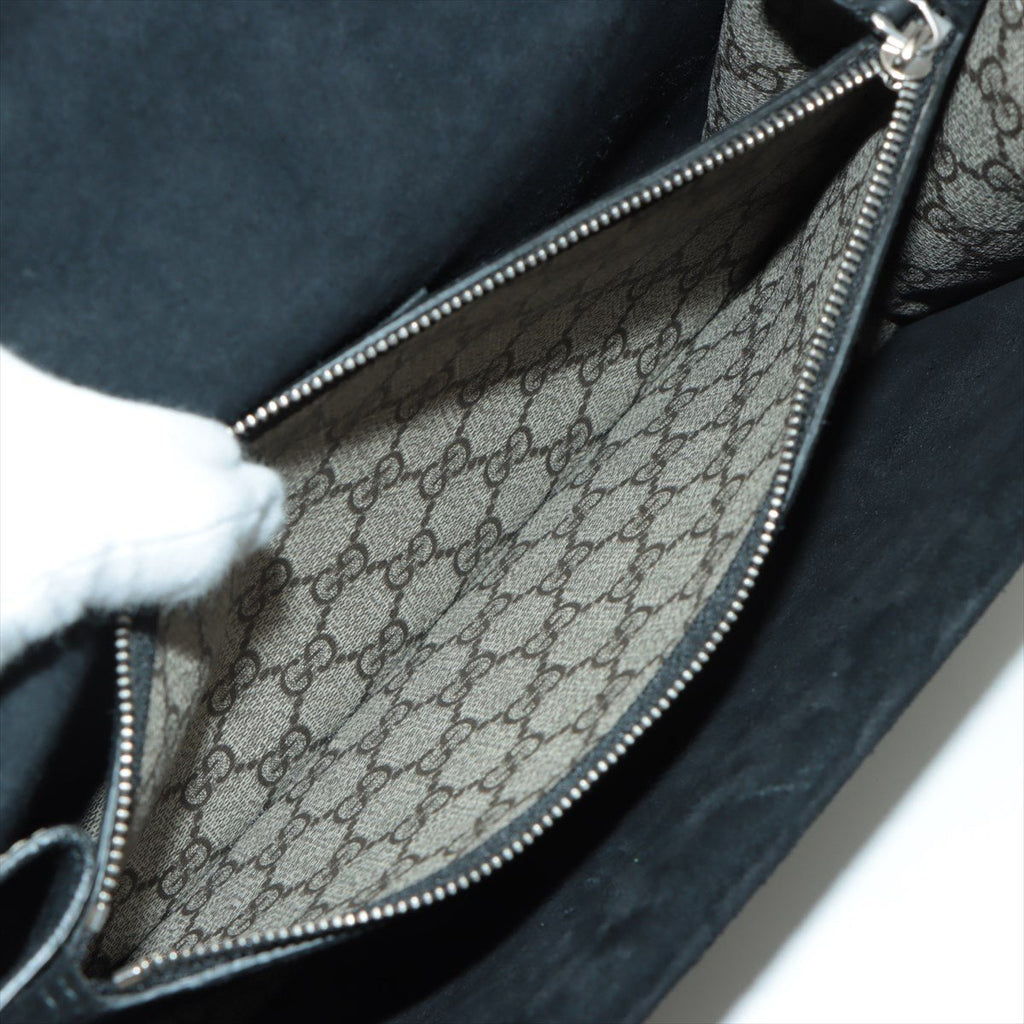 Dionysus GG Small Chain Shoulder Bag Beige and Black