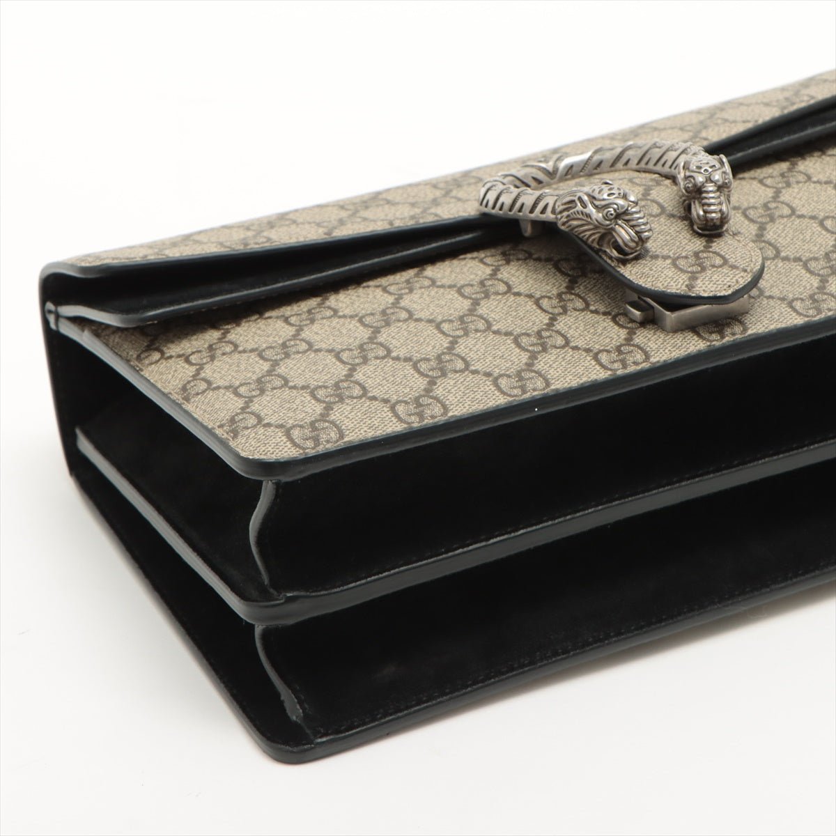 Dionysus GG Small Chain Shoulder Bag Beige and Black