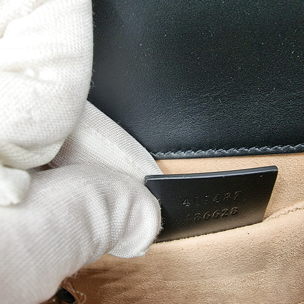 Gucci Padlock Crossbody Black Leather