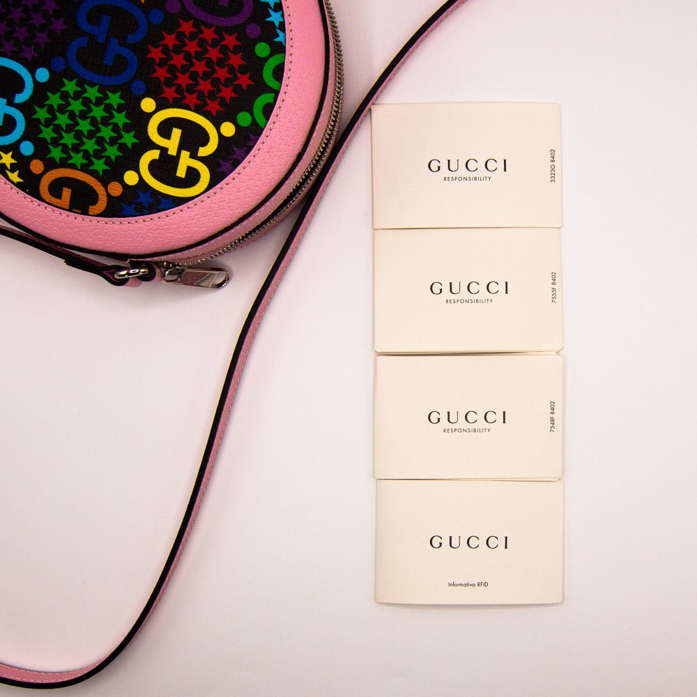 GG Psychedelic Round Shoulder Bag  603938