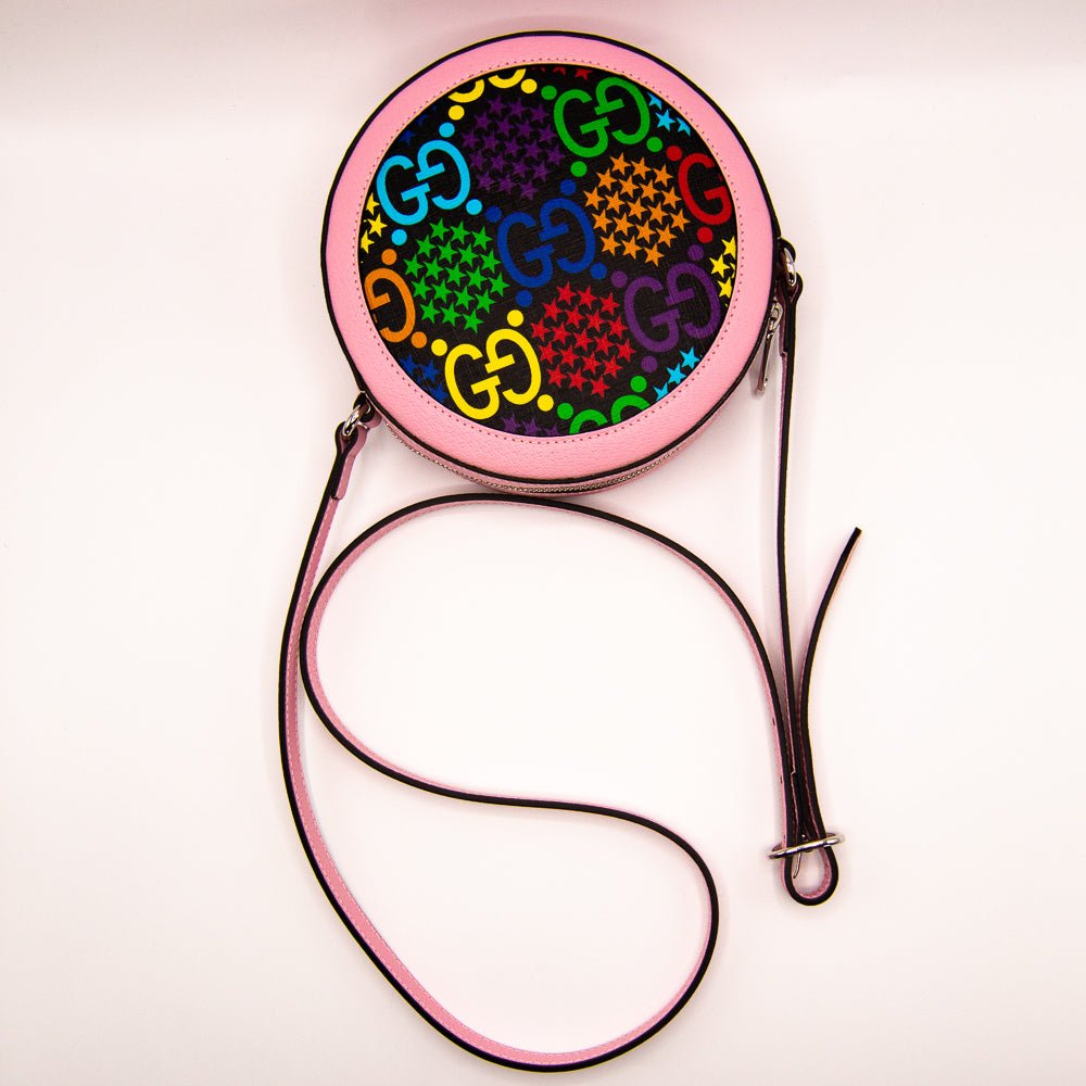 GG Psychedelic Round Shoulder Bag  603938