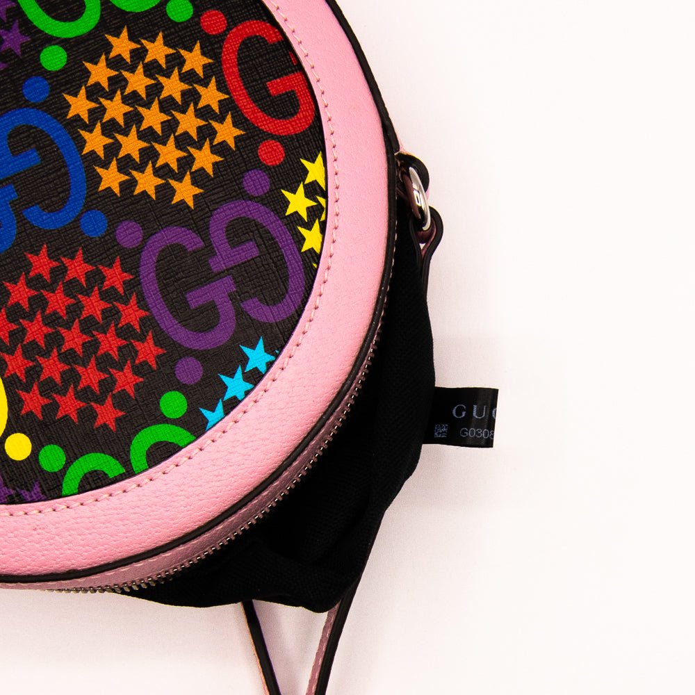 GG Psychedelic Round Shoulder Bag  603938