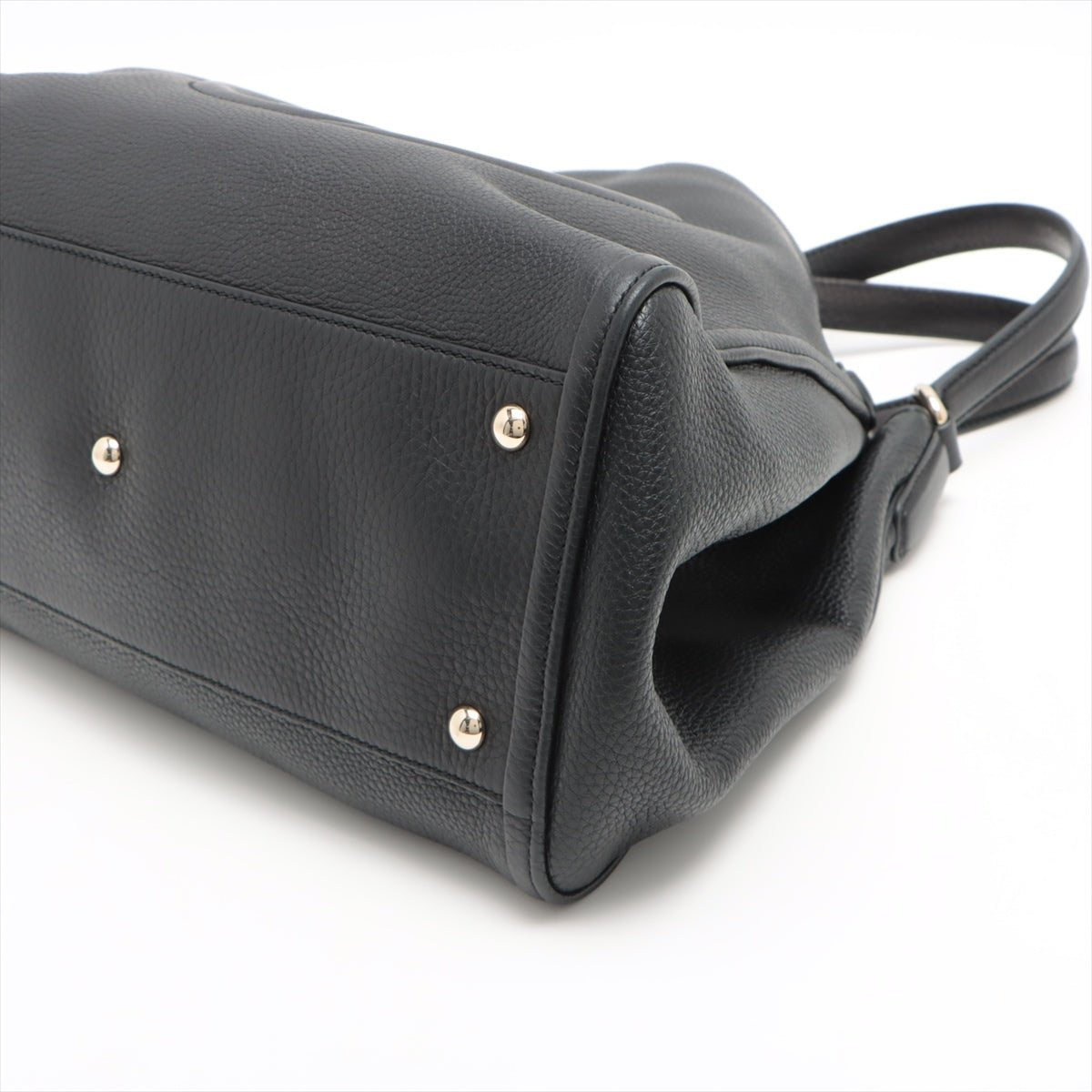Soho Shoulder Bag Leather Black