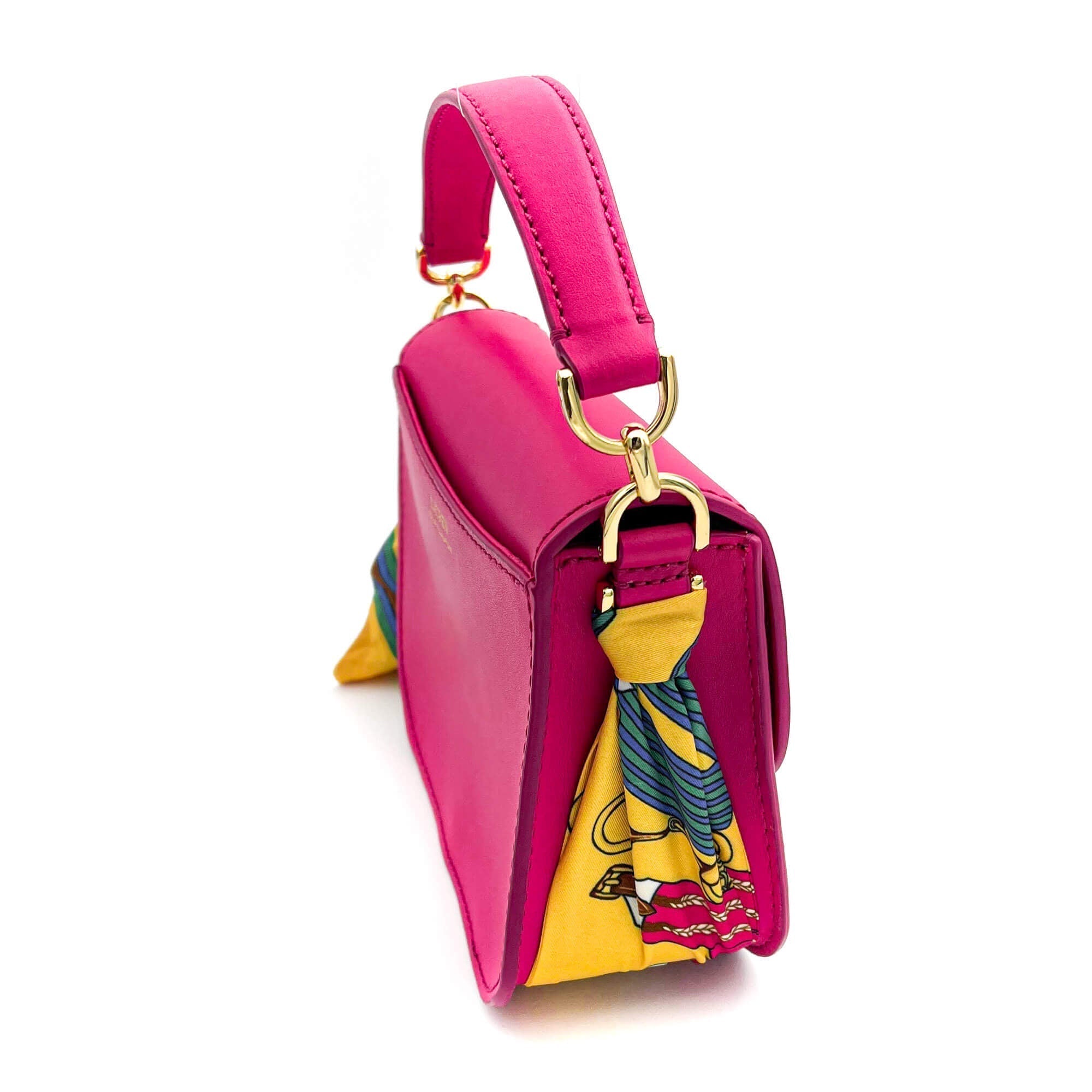 AdDiore Crossbody Pink Leather