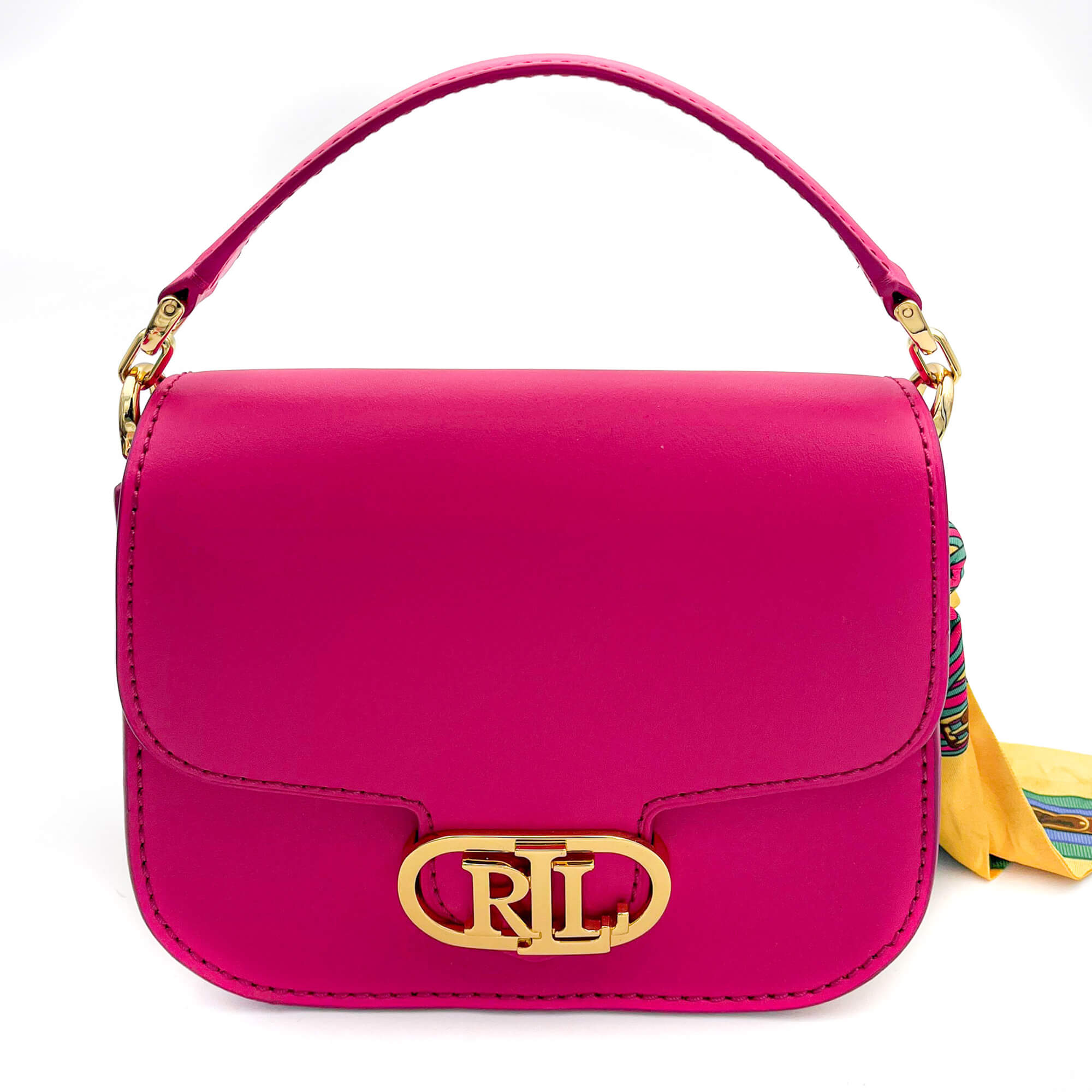 AdDiore Crossbody Pink Leather