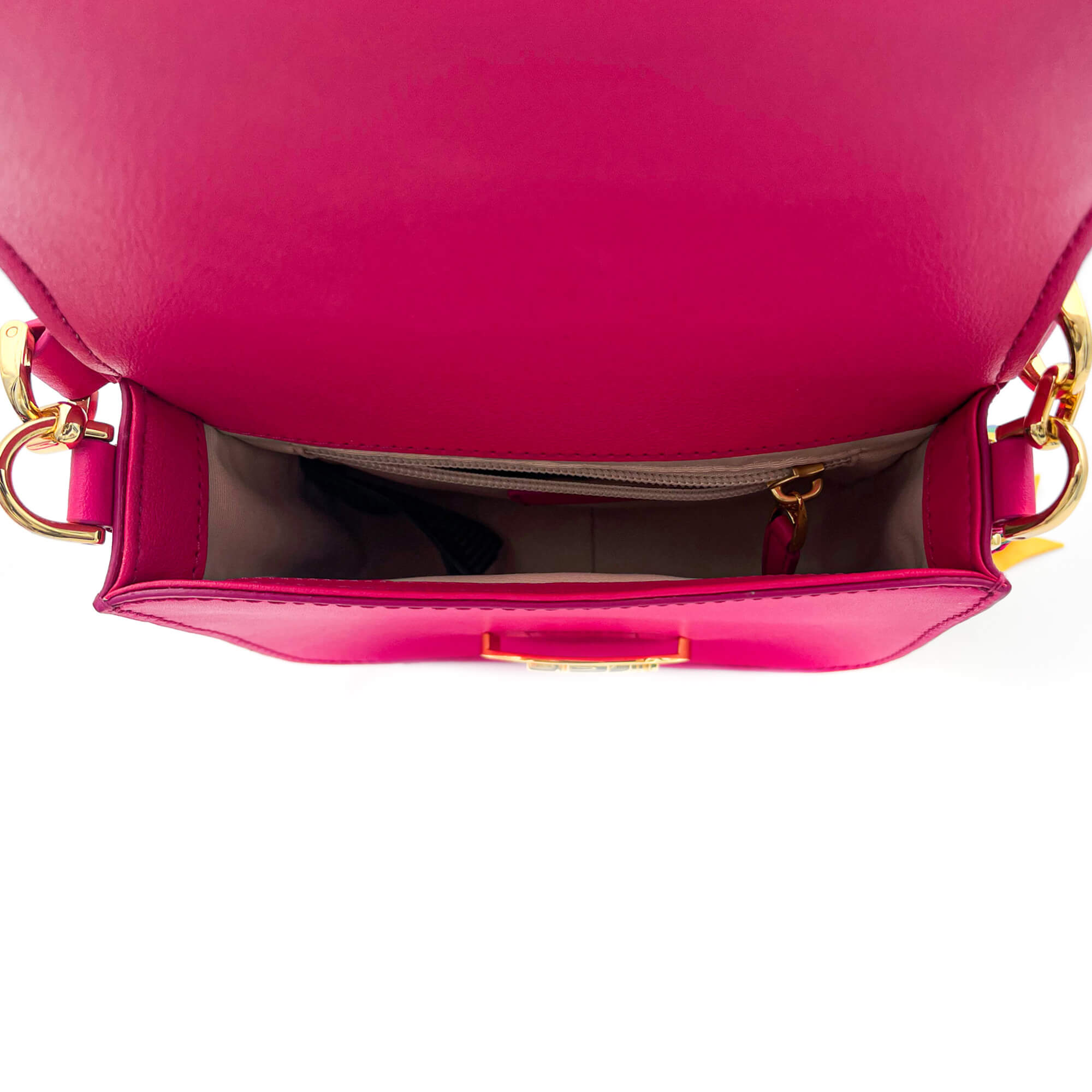 AdDiore Crossbody Pink Leather
