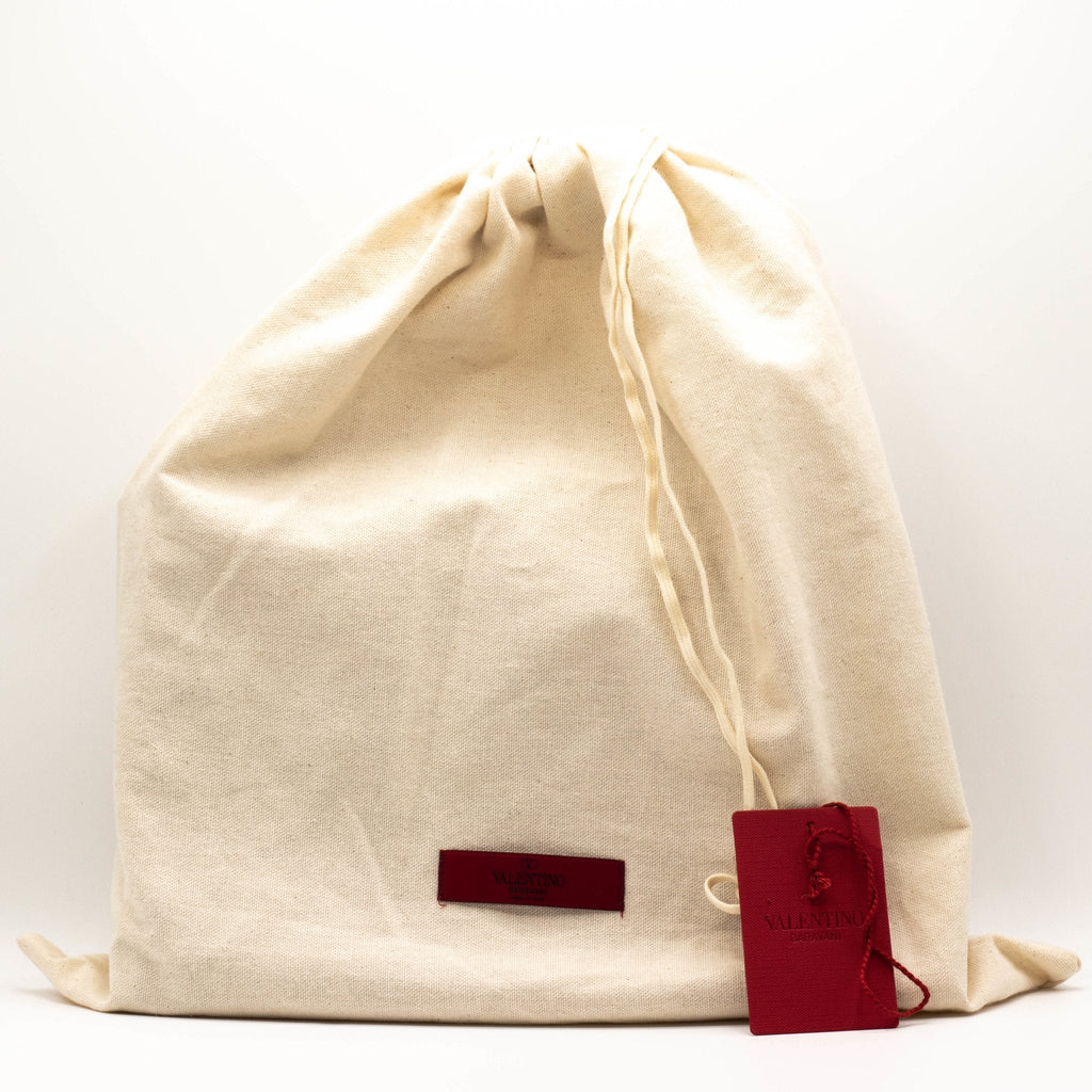Red Leather Studs Shoulder Bag