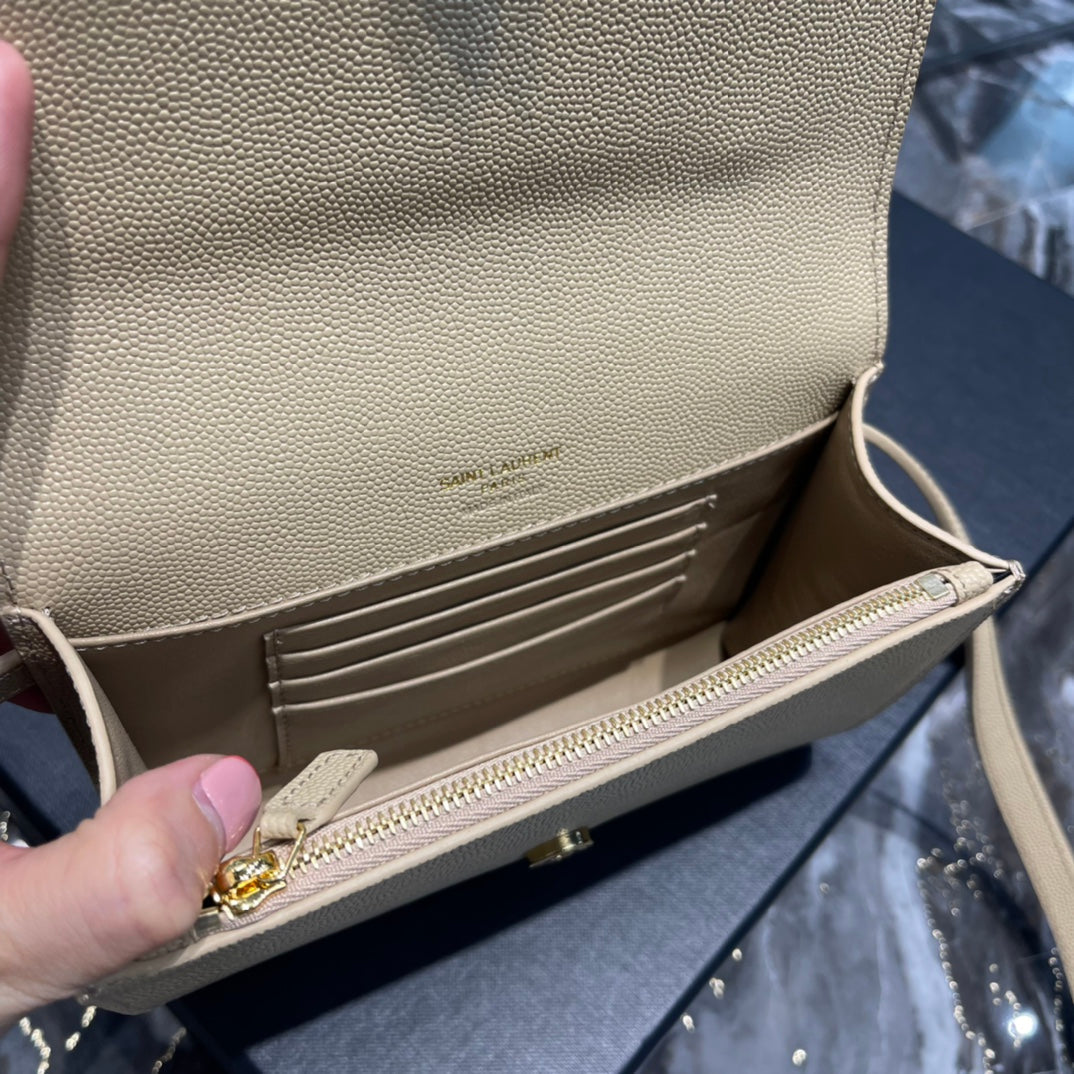 YSSL Kate Belt Bag Grey For Women, Women’s Bags 7in/18cm YSL