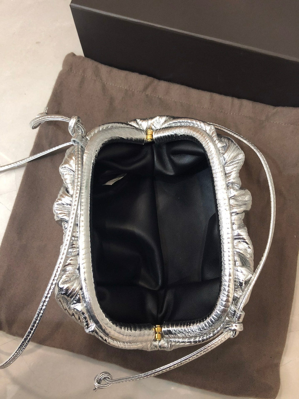 GLAMI Clutch Sliver, For Women, Bags 8.7in/22cm