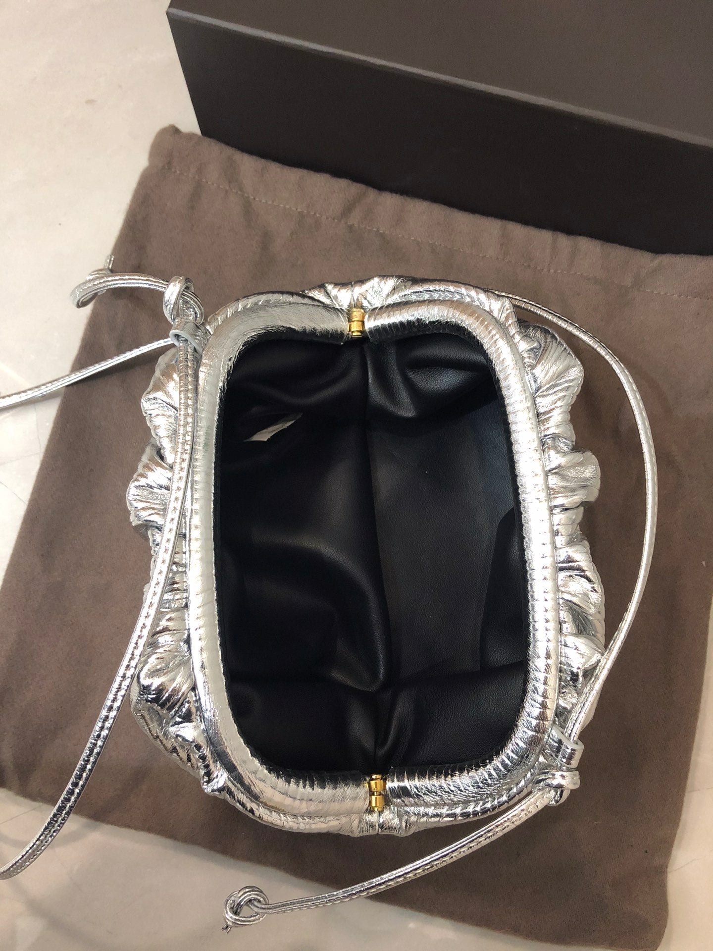 GLAMI Clutch Sliver, For Women, Bags 8.7in/22cm