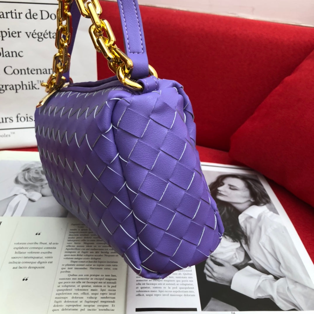 Bottega Veneta Crossbody Bag Violet, For Women, Bags 9.4in/24cm