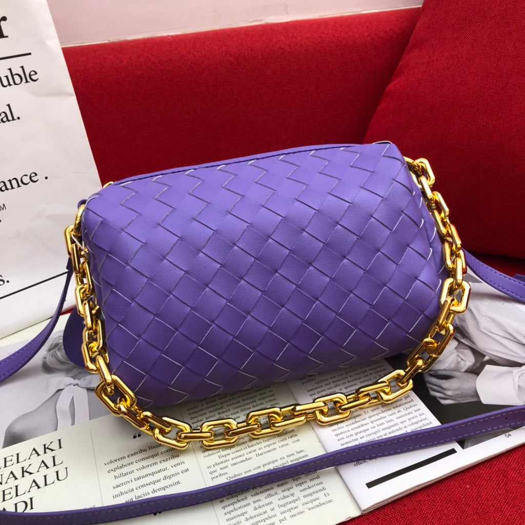 Bottega Veneta Crossbody Bag Violet, For Women, Bags 9.4in/24cm