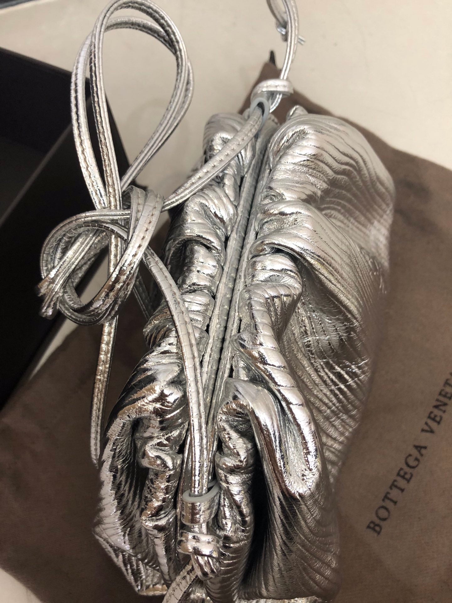 GLAMI Clutch Sliver, For Women, Bags 8.7in/22cm