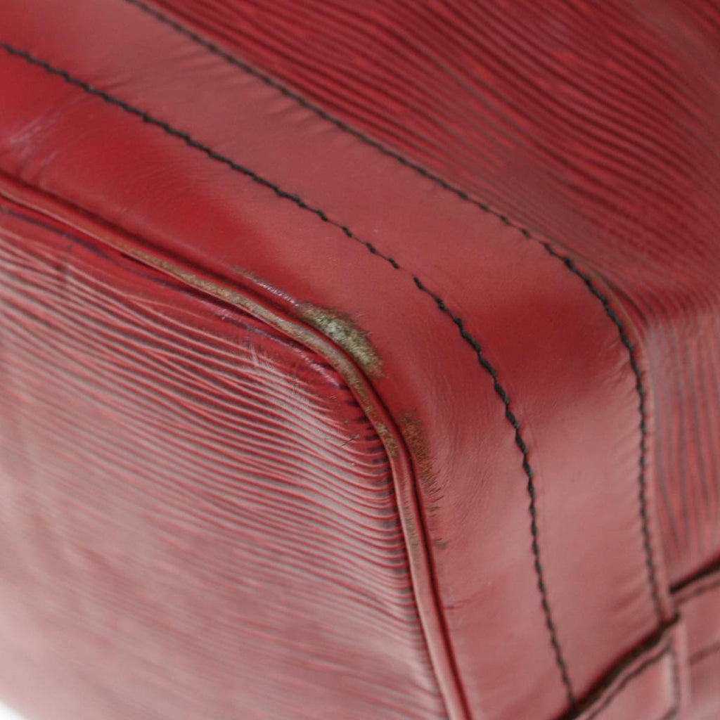 LOUIS VUITTON Epi Noe Shoulder Bag 1:1 Rep Red M44007 LV Auth th4423