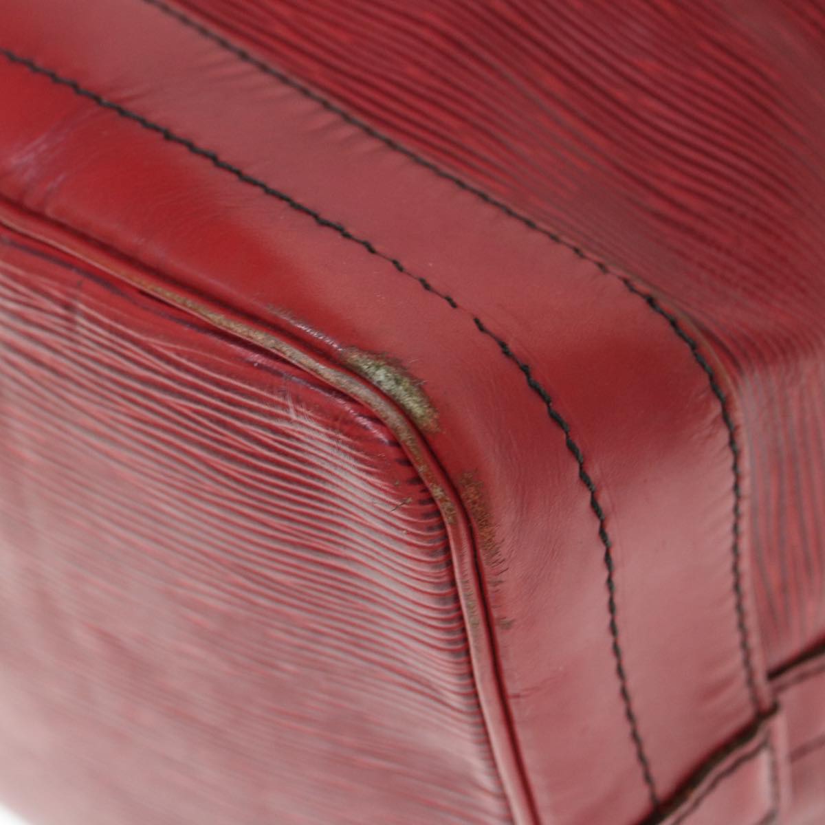 LOUIS VUITTON Epi Noe Shoulder Bag 1:1 Rep Red M44007 LV Auth th4423