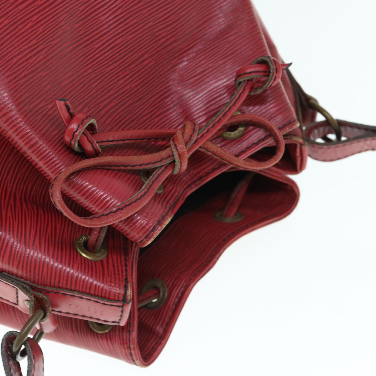 LOUIS VUITTON Epi Noe Shoulder Bag 1:1 Rep Red M44007 LV Auth th4423