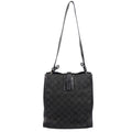 Gucci Vintage Black GG Short Strap Shoulder Bag