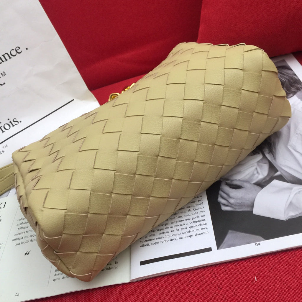 Bottega Veneta Crossbody Bag Beige, For Women, Bags 9.4in/24cm