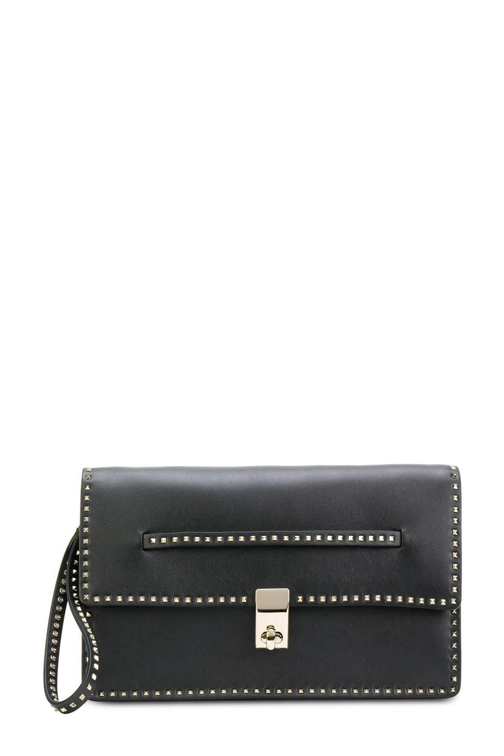 Micro Rockstud Clutch Black