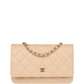 Chanel CHL WALLET ON CHAIN WOC BEIGE 19CM