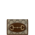 Gucci HORSEBIT 1955 CARD CASE WALLET 11CM BROWN 621887 92TCG 8563
