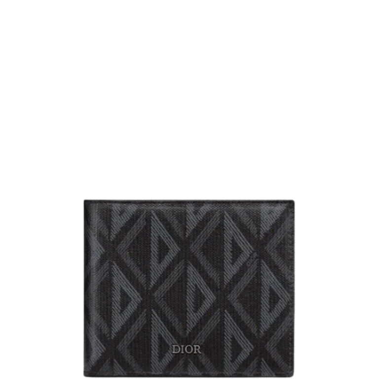 dir WALLET BLACK CD DIAMOND CANVAS 11CM 2ESBH027DCO H43E
