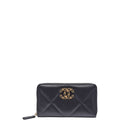 Chanel CHL RED BLACK WALLET 16.5CM