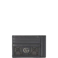 Gucci OPHIDIA CARD CASEGREY AND BLACK 11CM 732018 UULBN 1244