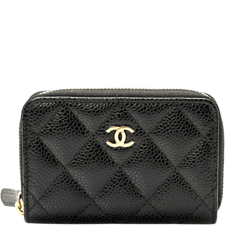 Chanel CHL CLASSIC ZIPPED COIN WALLET 11CM