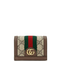 Gucci OPHIDIA Gucci CARD CASE WALLET 11CM 523155 96IWG 8745